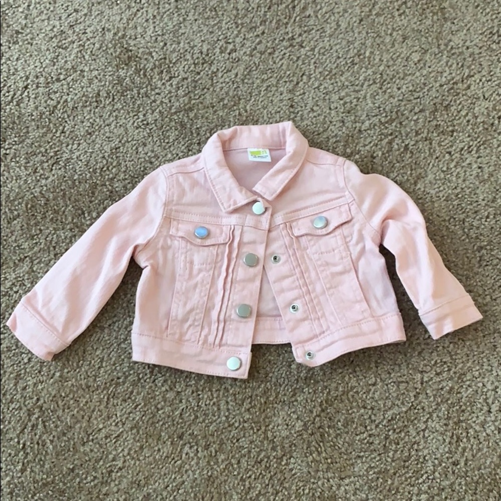 Pink Jean Jacket